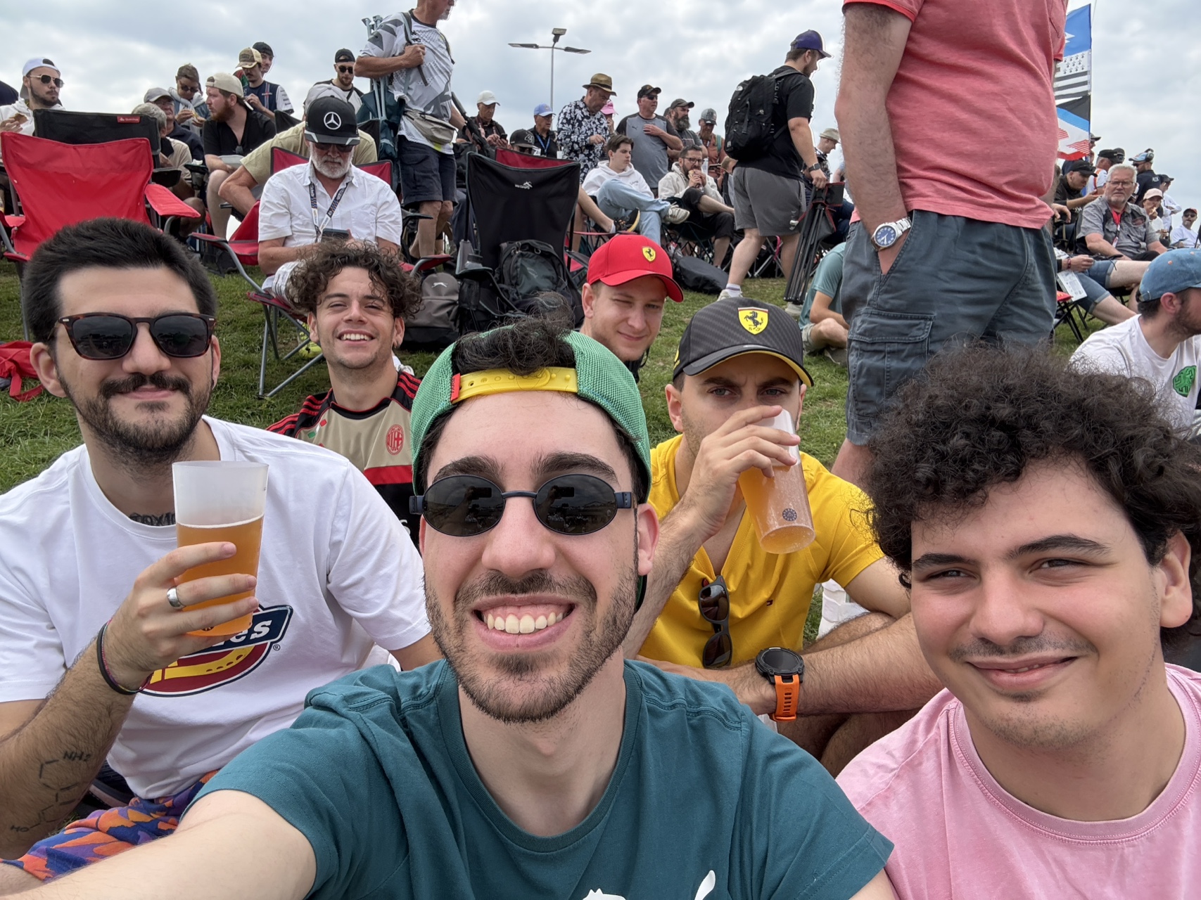 Il Fappa Team a bordo pista, Le Mans 2025